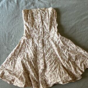 Urban Outfitters Floral Button-Down Dress